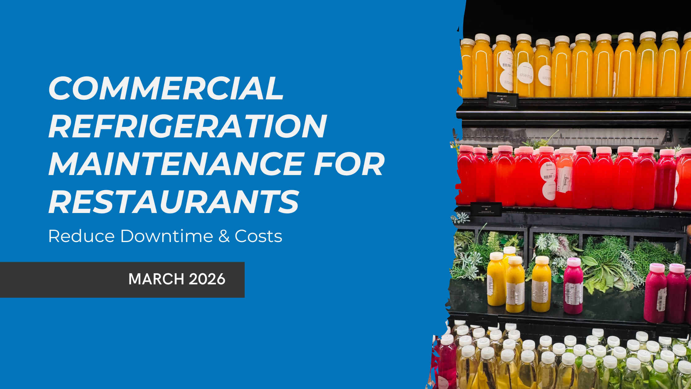 commercial refrigeration maintenance for restaurants